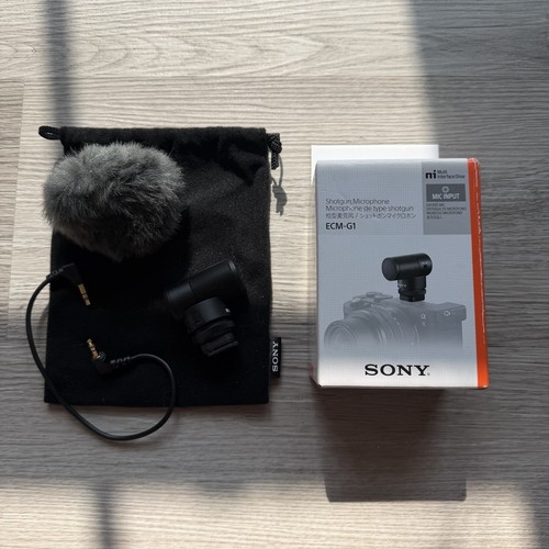 Sony ecm microfono - ecm-g1, fucile