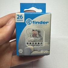 26.01.8.012.0000 Relè passo-passo ad impulsi 2 Vac, 1 contatto NO, 10A FINDER