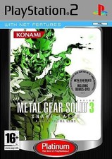 Jeu PS2 Metal Gear Solid 3 -
