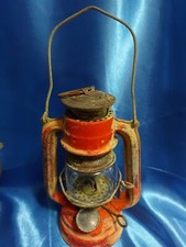 FEUERHAND DROWO NR 50 RED KEROSENE LANTERN  MADE GERMANY ORIGINAL TO BE RESTORED