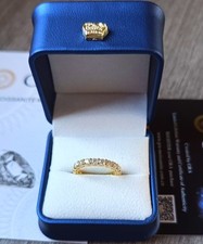 Anello Eternity Con Diamanti Moissanite