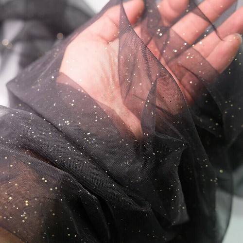 Tessuto rete glitter - tessuto,