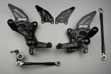 Supporto Pedane Arretrate Regolabili AVDB Nero DUCATI SBK 848 H6 2008-2012