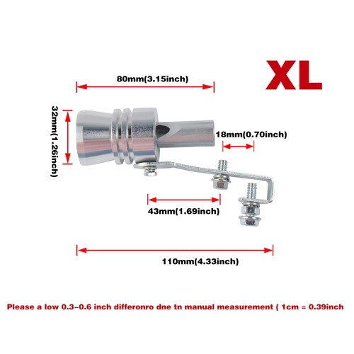 Terminale scarico auto - xl,