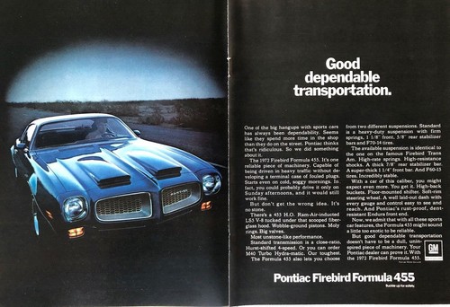 Pubblicità vintage 1972