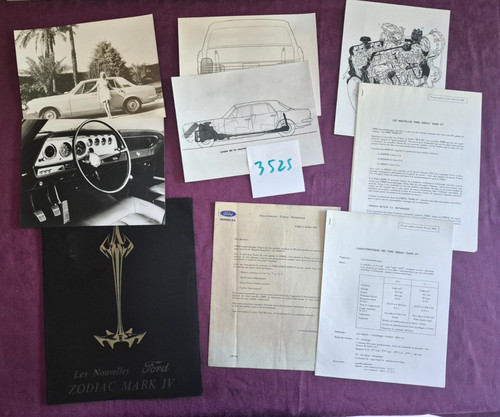 3525 ford zodiac mark - n°3525, /