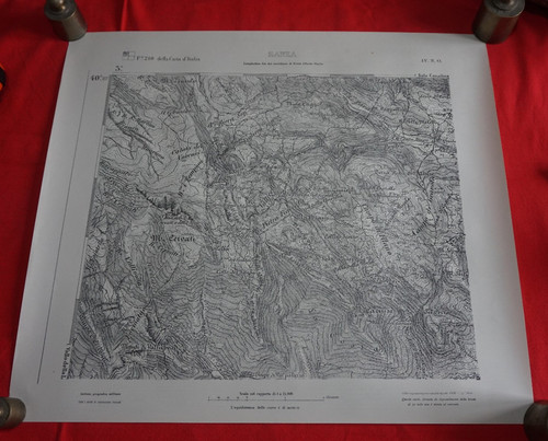 Rara carta mappa sanza - mappa,