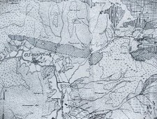 Mappa geologica turca/tedesca