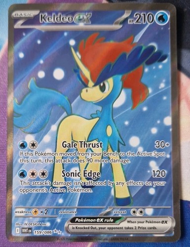 Pokemon keldeo 159 086 - keldeo, 159/086