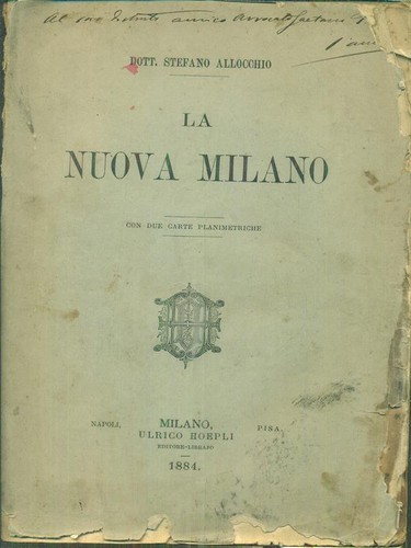 Nuova milano prima edizione - nuova,