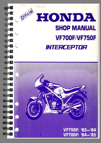 Honda vf700 vf750f manuale - honda, di