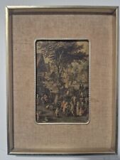 Stampa Incorniciata Di Un'illustrazione  D'epoca , Cornice Metallica Oro #1