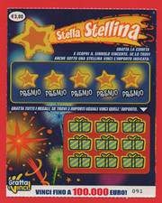 GRATTA E VINCI VERGINE STELLA STELLINA TERZA SERIE TIMONE E BARRA ALTA