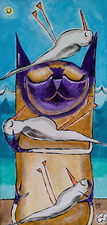 Quadro gatto originale