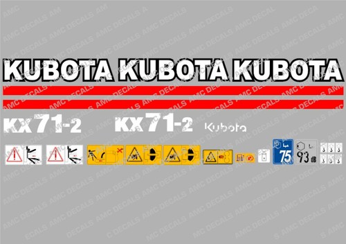 Kubota kx71 mini escavatore - kx71-2,