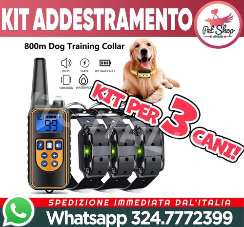 Collari telecomando 800m - 3,