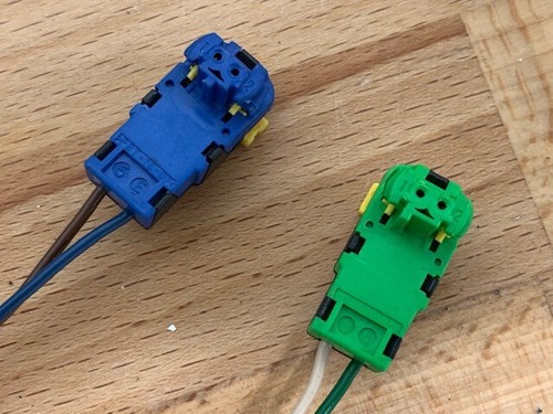 Fiche connecteur airbag volant - fiche,