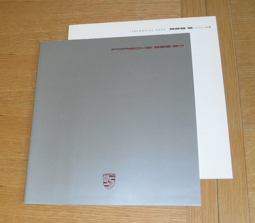 Porsche 928 brochure - porsche,