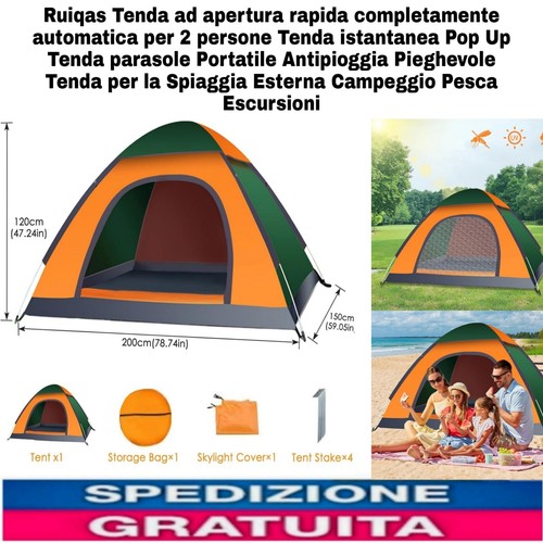 Tenda apertura rapida - apertura,