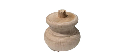 Piedino legno torniti - piedino,