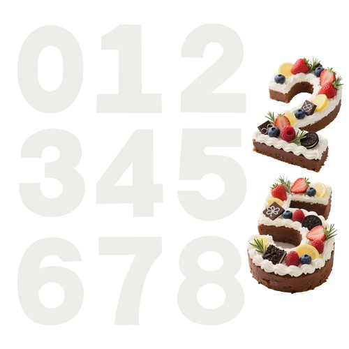 Stencil per torte - stencil,