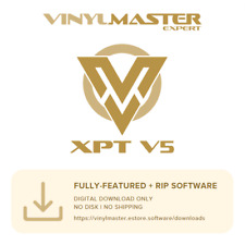 Vinyl Printer-Cutter Plotter VinylMaster XPT Software RIP Print & Cut + Print V5