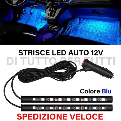 Strisce led 12v blu - a, auto
