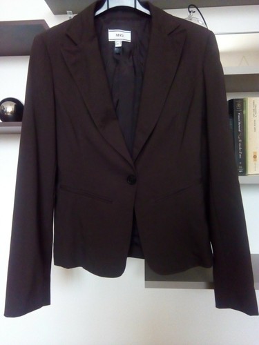Giacca blazer mango marrone - giacca,