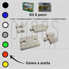 1x KIT DA 5 PEZZI COLLEGAMENTI