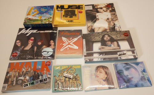 Lot pop albums - k-pop, cds