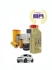 Kit Tagliando 4 LT Olio CASTROL 5W30 + 3 Filtri SUZUKI IGNIS III 1.2 (2016-)