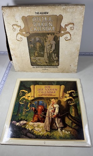 Calendario tolkien 1978 - j.r.r,