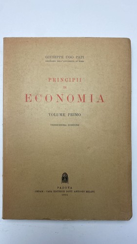 Principi economia 3 volumi - economia.,