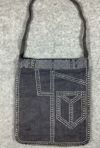Borsa tracolla stile denim - a,