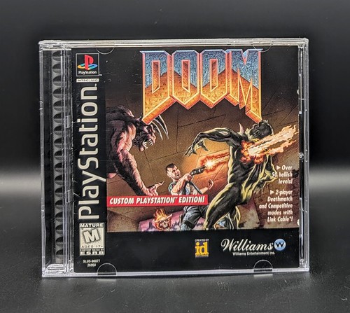 Doom playstation ps1 black - ps1,
