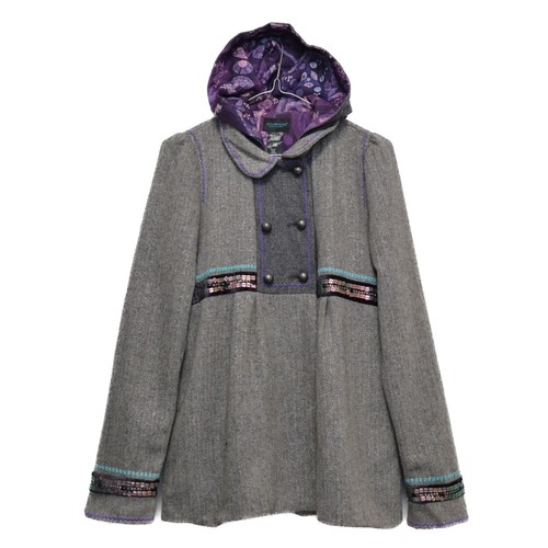 Cappotto giacca con cappuccio