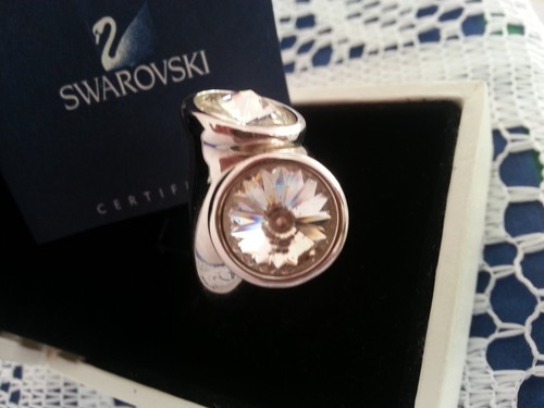 Anello con placca - , in