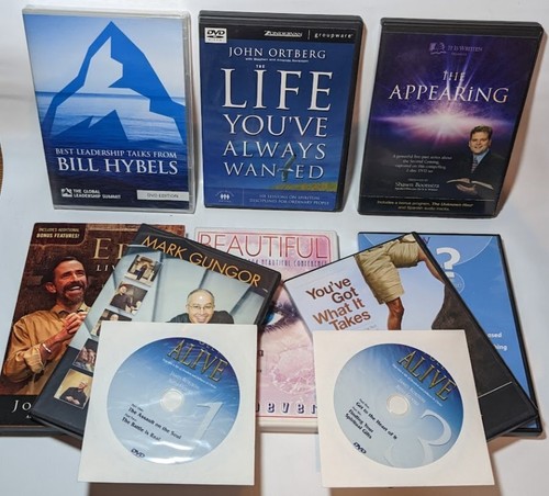Lot christian dvd sets - lot,