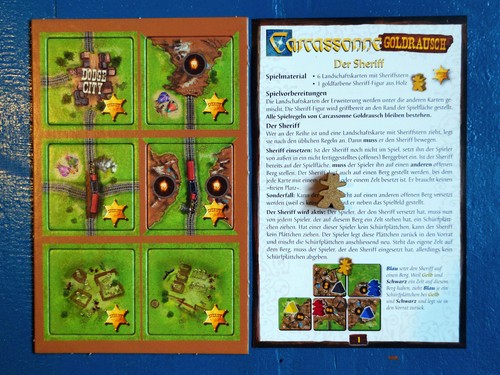 Carcassonne goldrausch mini - carcassonne,