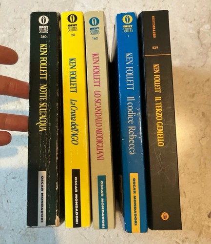 Lotto libri ken - lotto, follett