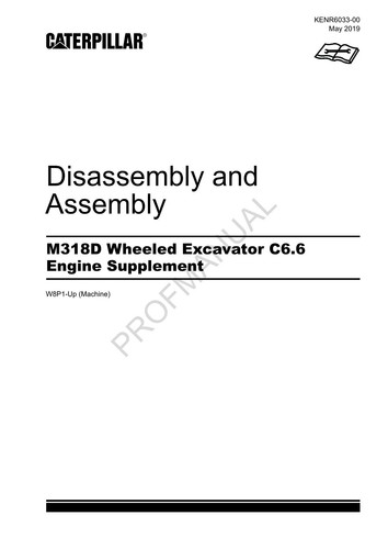 Caterpillar m318d escavatore - m318d,