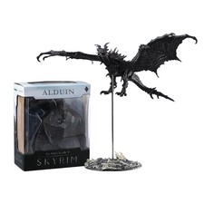 The Elder Scrolls V: Drago Skyrim Drago Nero Statua Collezione Regali