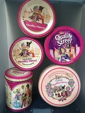 Quality Street - 5 scatole latta vari formati