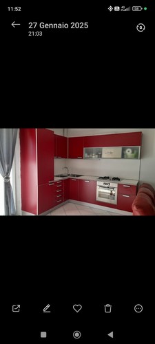 Cucina rossa usata marca - rossa, ,