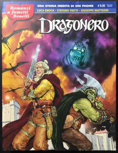 Dragonero comic book novel - comic,