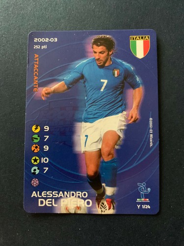 Del piero italia card - italia,