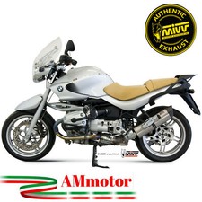 Mivv Bmw R 1150 R 2001 Terminale Di Scarico Moto Marmitta Suono Inox Omologato