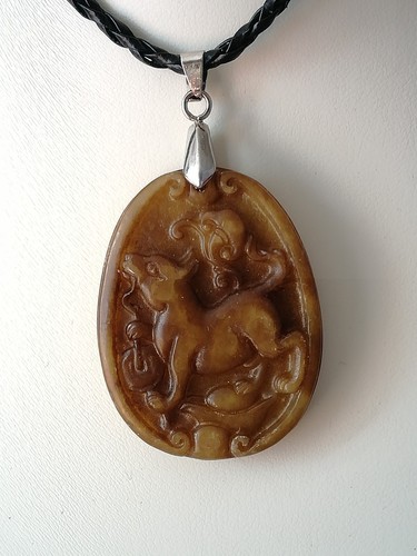 Vecchio pendente giada - vecchio,