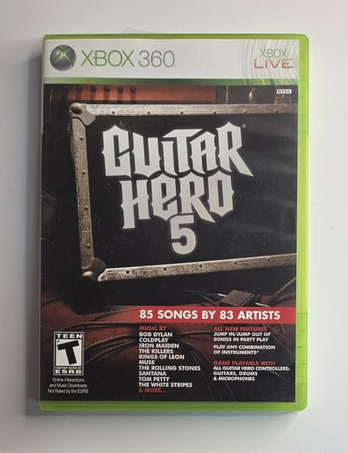 Guitar hero microsoft xbox - hero, 5