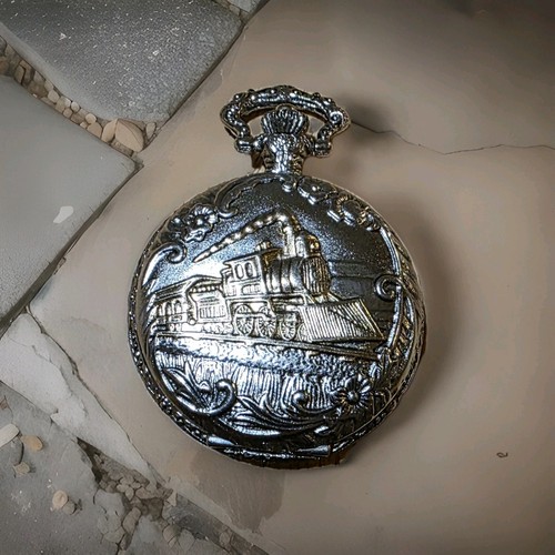 Orologio tasca locomotiva - ,